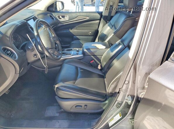 5N1DL0MMXKC550938 2019 INFINITI QX60 Silver Սալոնի դիմացի տեսք