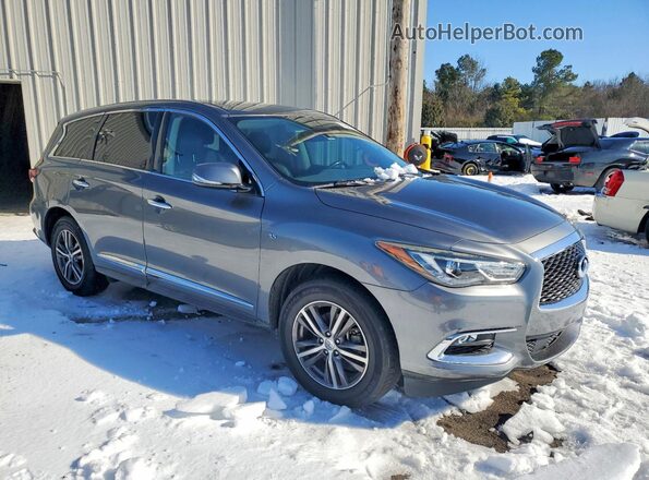 5N1DL0MMXKC550938 2019 INFINITI QX60 Silver Առջևի աջ