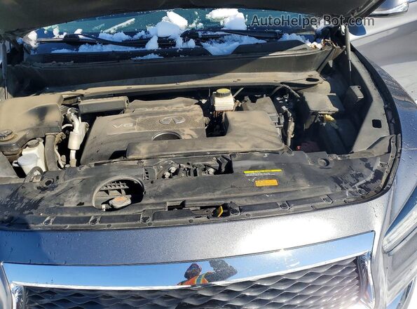 5N1DL0MMXKC550938 2019 INFINITI QX60 Silver Շարժիչի բաժամունքի տեսք