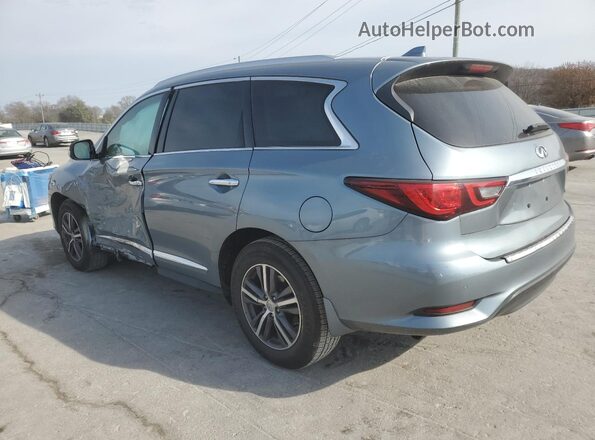 5N1DL0MN0KC507816 2019 INFINITI QX60 Blue Задня ліва чверть