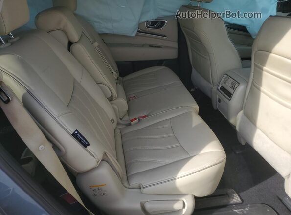 5N1DL0MN0KC507816 2019 INFINITI QX60 Blue Вид задньої частини салону