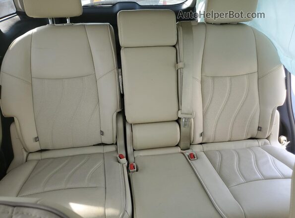5N1DL0MN0KC507816 2019 INFINITI QX60 Blue Вид задніх сидінь
