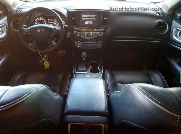 5N1DL0MN0KC526074 2019 INFINITI QX60 Белый Вид панели приборов