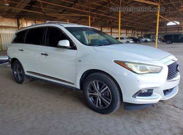 5N1DL0MN0KC526074 2019 INFINITI QX60 Белый Передняя правая четверть