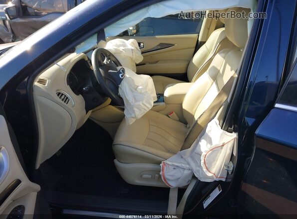 5N1DL0MN1JC532187 2018 INFINITI QX60 Синий Вид салона спереди