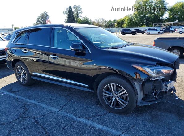 5N1DL0MN1LC530538 2020 INFINITI QX60 Черный Передняя правая четверть