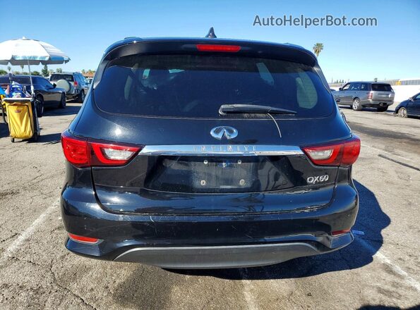 5N1DL0MN1LC530538 2020 INFINITI QX60 Черный Вид сзади