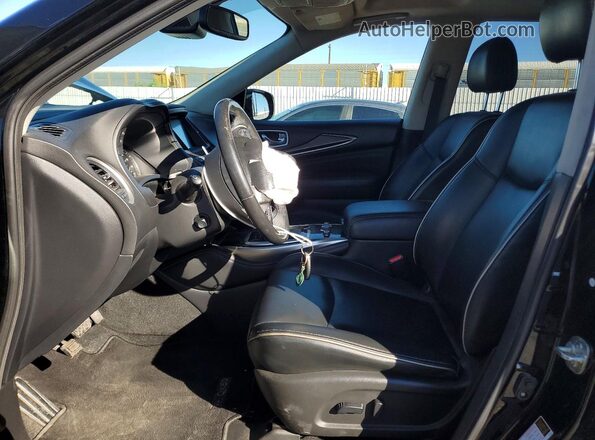 5N1DL0MN1LC530538 2020 INFINITI QX60 Черный Вид салона спереди