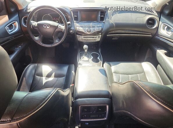 5N1DL0MN2HC503596 2017 INFINITI QX60 Серый Вид панели приборов