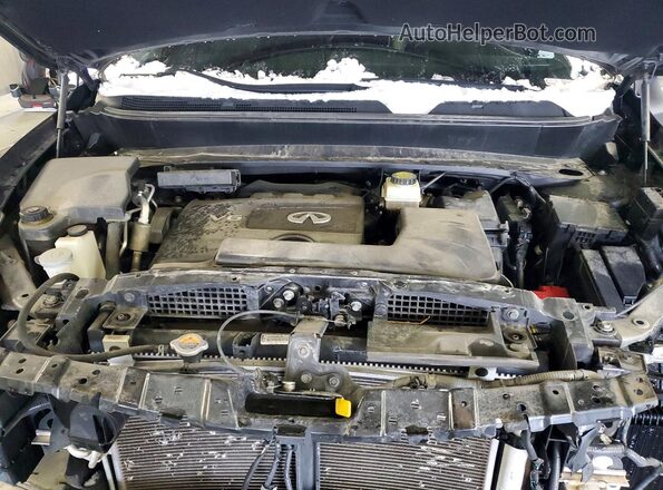 5N1DL0MN2KC568617 2019 INFINITI QX60 Gray Vista del compartimento del motor