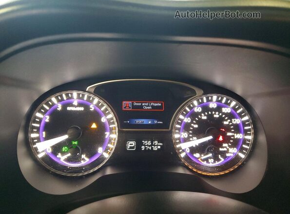 5N1DL0MN2KC568617 2019 INFINITI QX60 Gray Vista del cuadro de instrumentos
