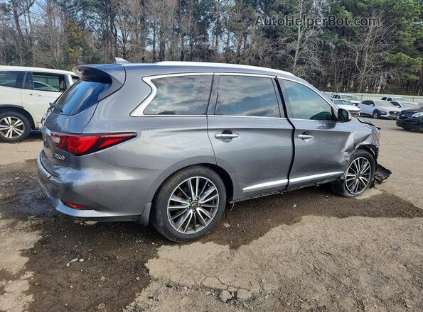5N1DL0MN2LC546635 2020 INFINITI QX60 Серый Задняя правая четверть