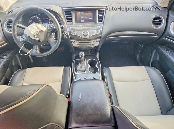 5N1DL0MN2LC546635 2020 INFINITI QX60 Серый Вид панели приборов