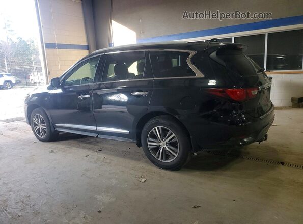 5N1DL0MN3HC519094 2017 INFINITI QX60 Black Trasero derecho