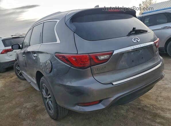 5N1DL0MN3KC516980 2019 INFINITI QX60 Black Задня ліва чверть