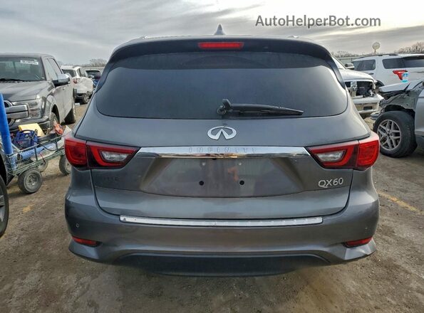 5N1DL0MN3KC516980 2019 INFINITI QX60 Black Вид ззаду