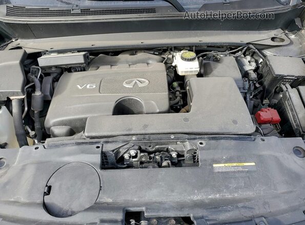 5N1DL0MN3KC516980 2019 INFINITI QX60 Black Вид підкапотного простору
