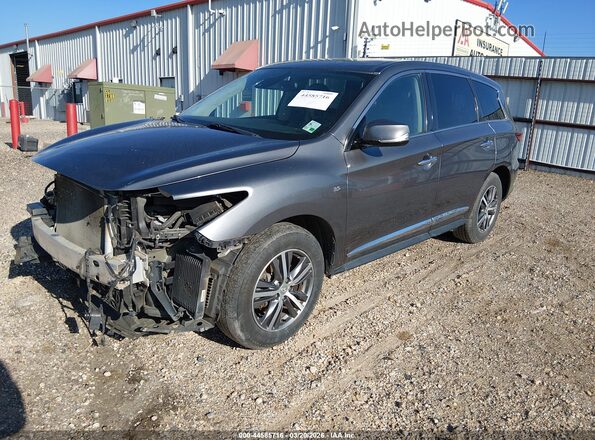5N1DL0MN3LC525423 2020 INFINITI QX60 Серый Задняя правая четверть