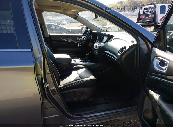 5N1DL0MN3LC525423 2020 INFINITI QX60 Серый Вид салона спереди