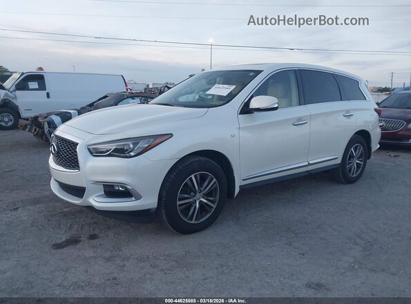 5N1DL0MN4JC518784 2018 INFINITI QX60 Белый Передняя левая четверть