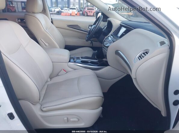 5N1DL0MN4JC518784 2018 INFINITI QX60 Белый Вид салона спереди