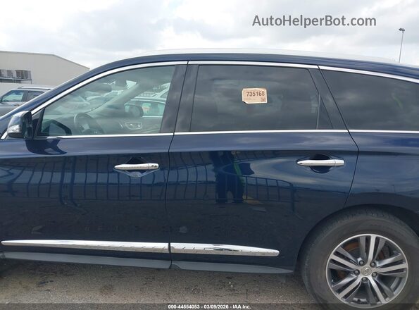5N1DL0MN4KC561779 2019 INFINITI QX60 Черный Вид задней части салона
