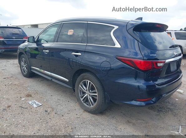 5N1DL0MN4KC561779 2019 INFINITI QX60 Черный Задняя левая четверть