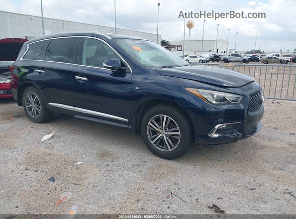 5N1DL0MN4KC561779 2019 INFINITI QX60 Черный Передняя правая четверть