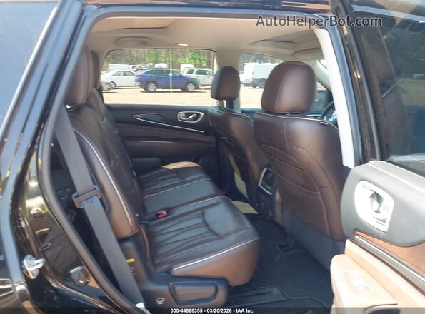 5N1DL0MN5HC502765 2017 INFINITI QX60 Черный Вид наклейки с VIN-кодом
