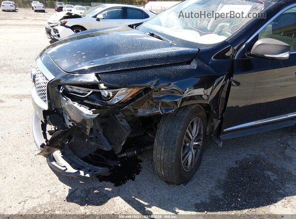 5N1DL0MN5HC556695 2017 INFINITI QX60 Черный Вид спереди
