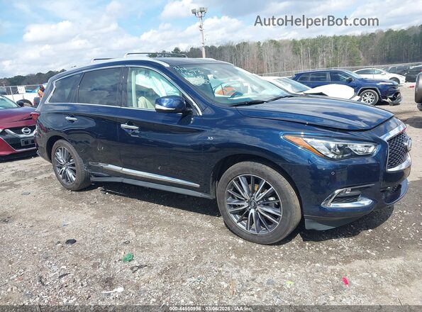 5N1DL0MN5KC521873 2019 INFINITI QX60 Черный Вид задней части салона
