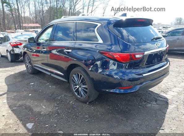5N1DL0MN5KC521873 2019 INFINITI QX60 Черный Задняя левая четверть