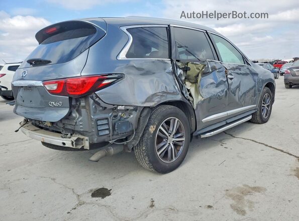 5N1DL0MN6JC501940 2018 INFINITI QX60 Серебряный Задняя правая четверть
