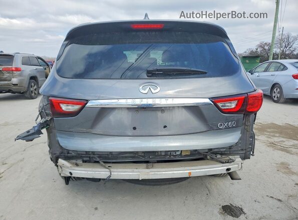 5N1DL0MN6JC501940 2018 INFINITI QX60 Серебряный Вид сзади