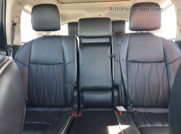 5N1DL0MN6KC501504 2019 INFINITI QX60 Silver Vista de los asientos traseros