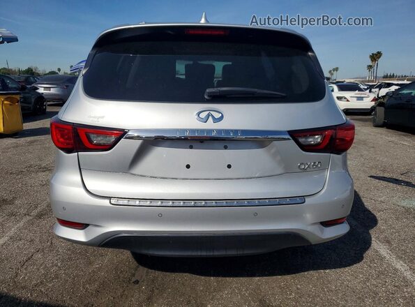 5N1DL0MN6KC501504 2019 INFINITI QX60 Silver Vista trasera