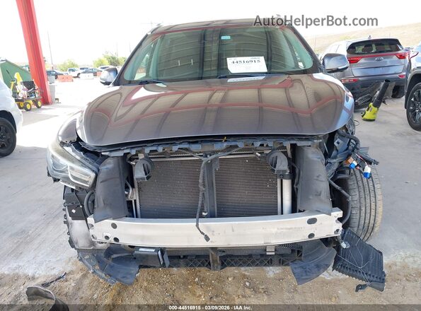 5N1DL0MN6KC511224 2019 INFINITI QX60 Серебряный Вид задней части салона