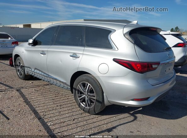 5N1DL0MN6KC548919 2019 INFINITI QX60 Silver უკანა მარცხენა