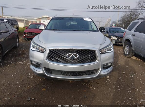 5N1DL0MN7HC556682 2017 INFINITI QX60 Серебряный Вид щитка приборов