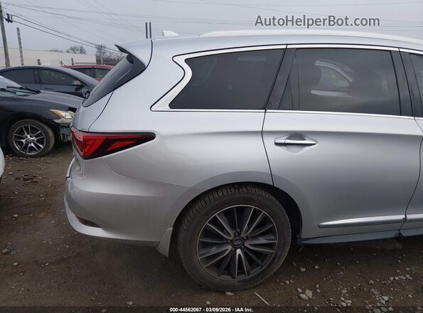 5N1DL0MN7HC556682 2017 INFINITI QX60 Серебряный 