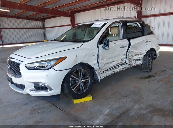 5N1DL0MN7JC509450 2018 INFINITI QX60 Белый Передняя левая четверть