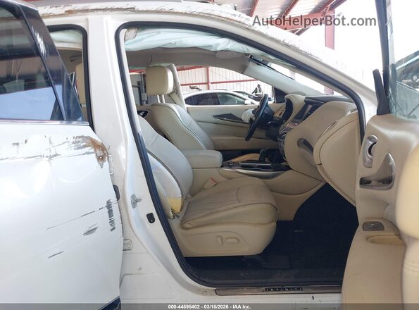 5N1DL0MN7JC509450 2018 INFINITI QX60 Белый Вид салона спереди