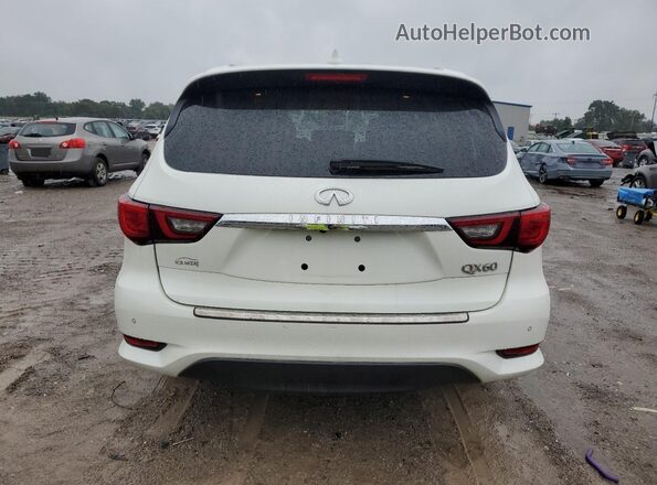 5N1DL0MN7JC516964 2018 INFINITI QX60 White Widok z tyłu
