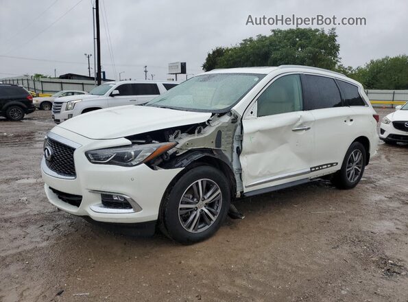 5N1DL0MN7JC516964 2018 INFINITI QX60 White Przód lewy
