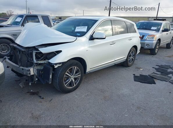 5N1DL0MN9HC557803 2017 INFINITI QX60 White Передня ліва чверть