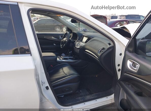 5N1DL0MN9HC557803 2017 INFINITI QX60 White Вид салону спереду