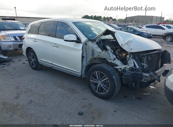 5N1DL0MN9HC557803 2017 INFINITI QX60 White Передня права чверть