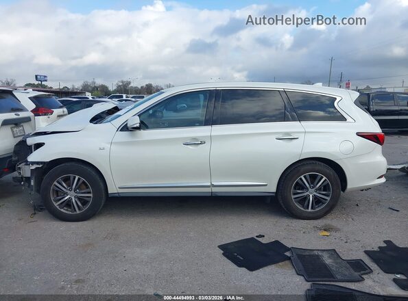 5N1DL0MN9HC557803 2017 INFINITI QX60 White Панорамний вид салону 360°