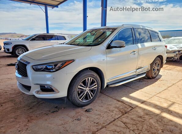 5N1DL0MN9JC509627 2018 INFINITI QX60 Белый Передняя левая четверть