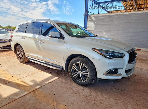 5N1DL0MN9JC509627 2018 INFINITI QX60 Белый Передняя правая четверть